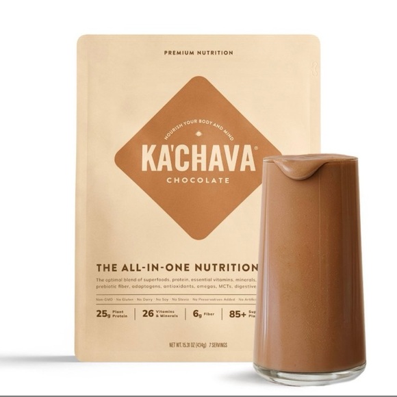 2 Bags Ka'Chava Chocolate Nutrition Shake - Picture 3 of 6